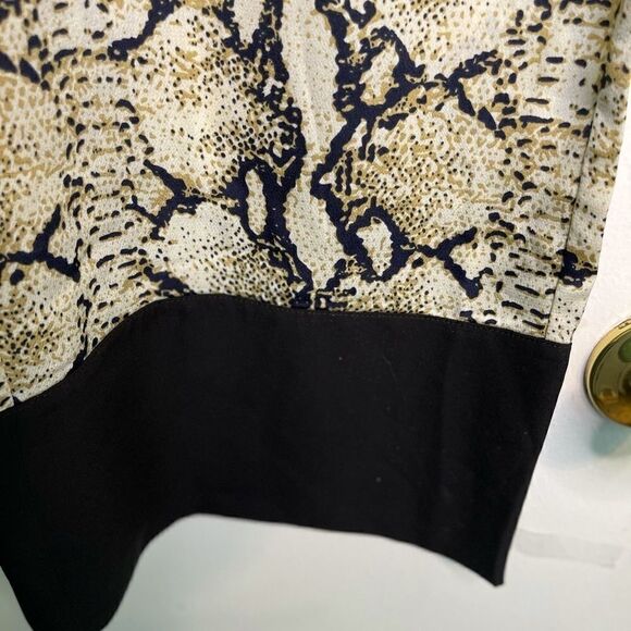 3/$25 PATRIZIA LUCA Animal Print Wide Leg Pants.Size XS - Picture 4 of 10